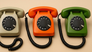 80er-Nostalgie: Die kultigen Wählscheibentelefone