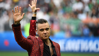 Robbie Williams ist für seine Kids nüchtern