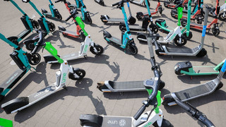 Mehr private E Scooter, weniger geteilte Roller