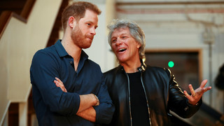 Jon Bon Jovi & Prinz Harry nehmen einen Song auf