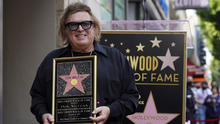 Don McLean bekommt Stern auf dem Walk of Fame