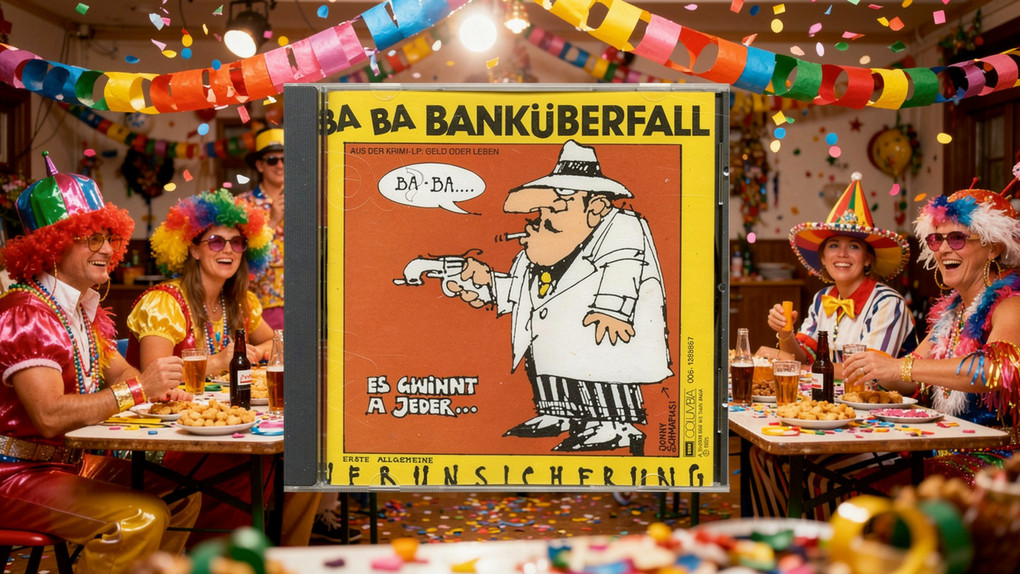 80er-Hit "Ba Ba Banküberfall" (EAV): Karneval 86 auf Platz 9