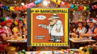 80er-Hit "Ba Ba Banküberfall" (EAV): Karneval 86 auf Platz 9