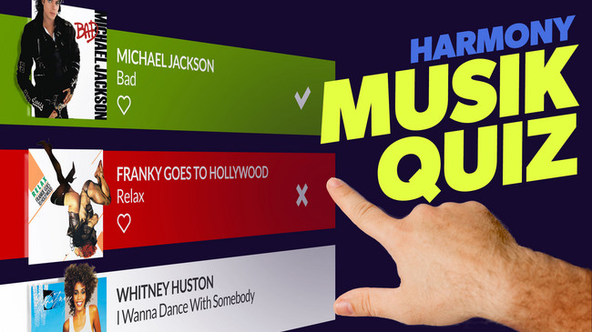 SONGS ERKENNEN & GEWINNEN - Das Musik-Quiz von harmony