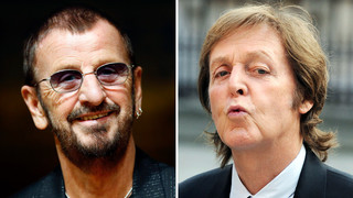 Paul McCartney und Ringo Star covern John Lennon