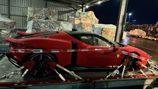 Frankfurter Flughafen: Zoll stoppt gestohlenen Ferrari