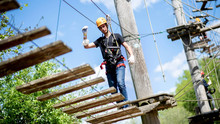 Kletterabenteuer im Labyrinth in Wald-Michelbach