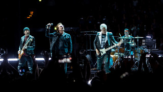 U2 eröffnen spektakuläre Konzert-Kugel in Las Vegas