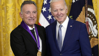 US-Präsident Biden will Bruce Springsteen und andere auszeichnen