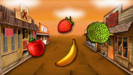 Obstsalat - Früchte-Cowboy