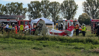 Kleinflugzeug-Absturz bei Viernheim mit 2 Toten