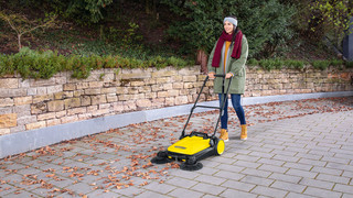 Treuepunkte: Laubkehrmaschine von Kärcher gewinnen