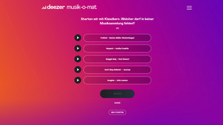 Musik-O-Mat zur Bundestagswahl