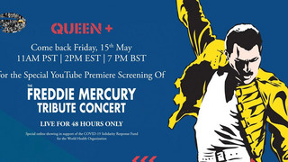Legendäres Freddie Mercury Tribute Konzert im Netz