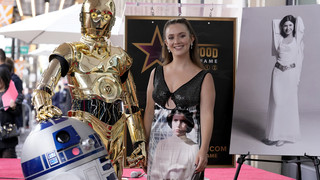 'Star Wars'-Ikone Fisher erhält Hollywood-Stern
