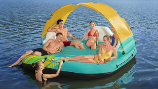 Mit harmony-Treuepunkten eine Badeinsel gewinnen