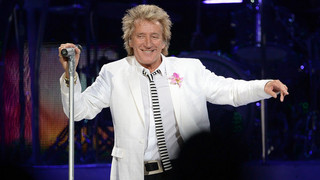 80er-Legende Rod Stewart auf dem Glastonbury 2025