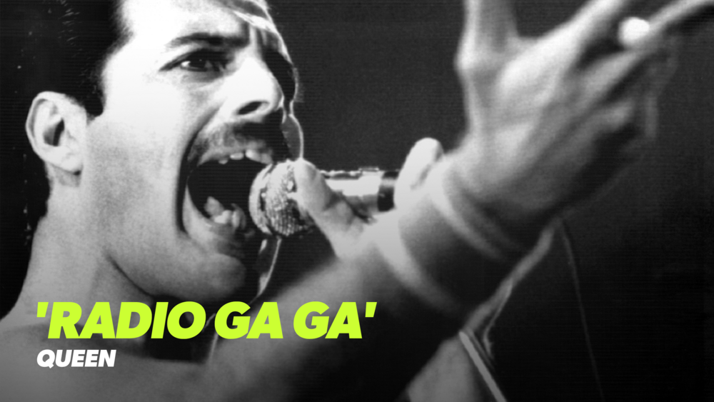 Queen Freddy Mercury Radio Ga Ga