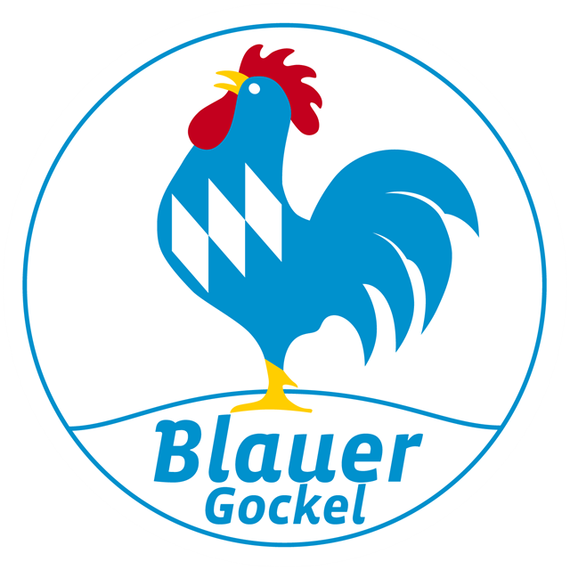 Logo Blauer Gockel