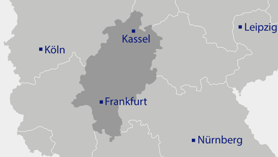 Niederschlag in Hessen